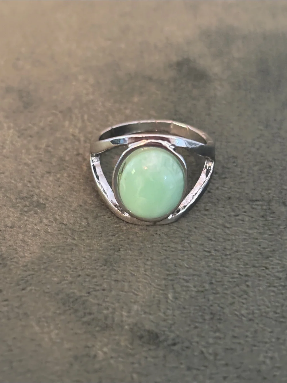 Silver Tone Fashion Ring - Set of 3